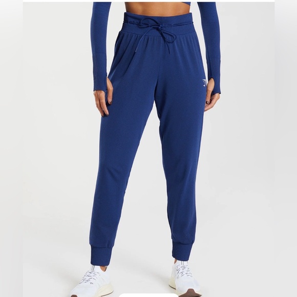 Gymshark Pants - Gymshark Stellar Blue Marl vital joggers size XS